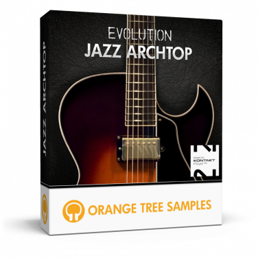 Jazz archtop guitar for Kontakt