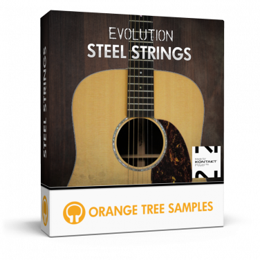 Warm steel string acoustic guitar for Kontakt