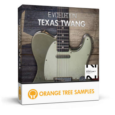 Tele-style electric guitar for Kontakt