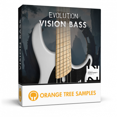 Multiscale 5-string electric bass sample library for Kontakt
